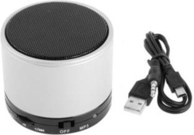 A CONNECT Z S-103Speaker Bluetooth 3 W Portable Bluetooth Speaker(White, 2.1 Channel)