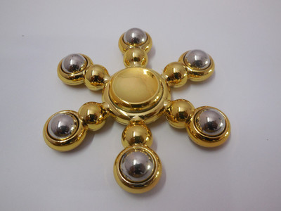 

LURAP 6 STAR YELLOW COLOR CHROME EDITION SPINNER(Yellow)
