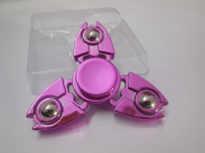 

YTNAB 3 STAR PINK COLOR CHROME EDITION FIDGET SPINNER(Pink)