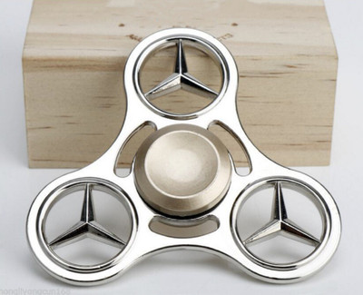 

ytnab LOGO STYLE METAL FIDGET SPINNER(Silver)