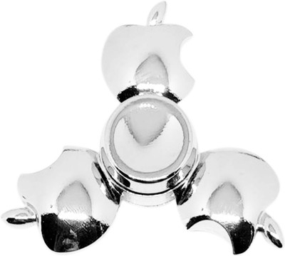 

Emob Shining 3 Leaves Apple Logo Fidget Hand Spinner Toy(Silver)