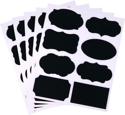 

iDream  Removable Chalkboard Labels Sticker(Pack of 40, Color