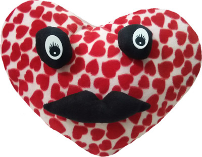 

Aparshi Pretty heart stuffed cushion soft toy HTS9 - 40 cm(Multicolor)