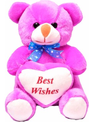 

Kashish Trading Company Purple Best Wishes Teddy Bear 60 Cm - 24 inch(Purple)