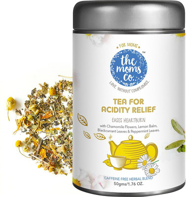 

The Moms Co. Tea for Acidity relief Chamomile Herbal Tea(50 g, Tetrapack)
