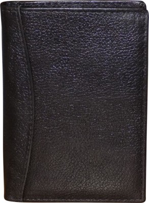 Style 98 Men Black Genuine Leather Card Holder(8 Card Slots)