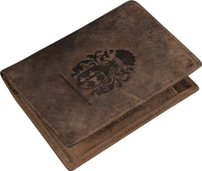 

Style 98 Men Brown Genuine Leather Card Holder(6 Card Slots)