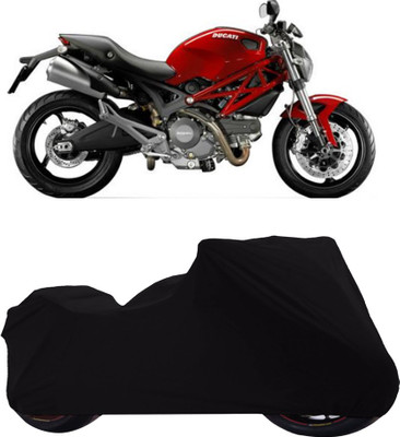 

Vsquare Two Wheeler Cover for Universal For Bike(Monster 821, Black)