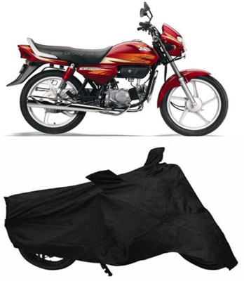 

Vsquare Two Wheeler Cover for Universal For Bike(CD Dawn, Black)
