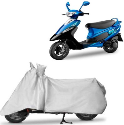 

Vsquare Two Wheeler Cover for Universal For Bike(Scooty Pep+, Silver)