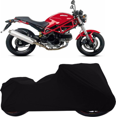 

Vsquare Two Wheeler Cover for Universal For Bike(Monster 821, Black)