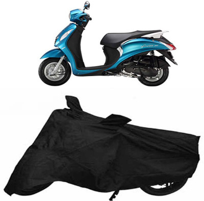 

Vsquare Two Wheeler Cover for Universal For Bike(Fascino, Black)