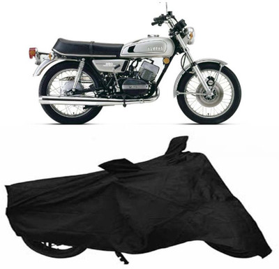 Vsquare Two Wheeler Cover for Universal For Bike(RD 350, Black)