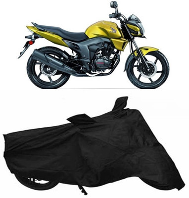 VSQUaRe Two Wheeler Cover for Universal For Bike(CB Trigger, Black)