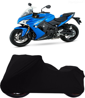 

Vsquare Two Wheeler Cover for Universal For Bike(GSX, Black)