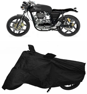 

Vsquare Two Wheeler Cover for Universal For Bike(Continental GT, Black)