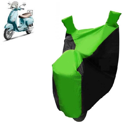 Auto Age Two Wheeler Cover for Piaggio(Vespa VXL, Multicolor)
