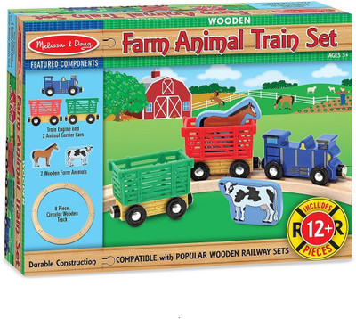 

MeeMee Farm Animal Train Set(Multicolor)