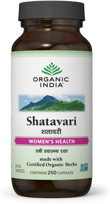 

Organic India Shatavari 250 Capsules Bottle(400 mg)