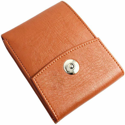 

Havealook Men Tan Artificial Leather Wallet(6 Card Slots)