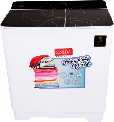 Onida 9.5 kg Semi Automatic Top Load Washing Machine Black(S95GC)   Washing Machine  (Onida)