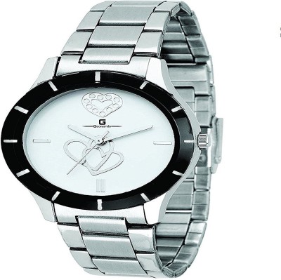 geonardo GDW105 Heartica silver dial analog Watch  - For Girls   Watches  (Geonardo)