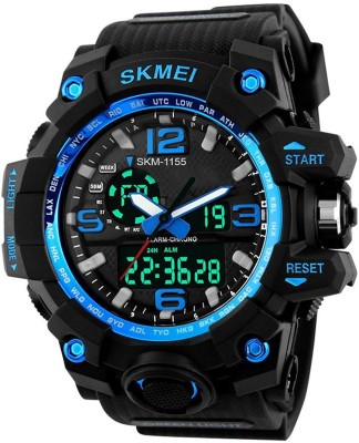 Skmei 1155BLUE Outdoor Sports Dual Time Watch  - For Men   Watches  (Skmei)