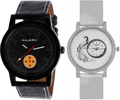 KAJARU KJR 2_GLR308_ WHITE Watch  - For Men & Women   Watches  (KAJARU)