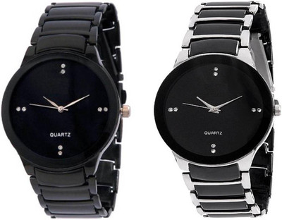 NIYATI NX IIK SILVE BLACK MAN COMBO-01 Watch  - For Men   Watches  (NIYATI NX)