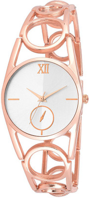 

Shivam Retail Best Deal In Stylish With Attractive Bracelet Look Rose Gold Also For Girl's Watch - For Women