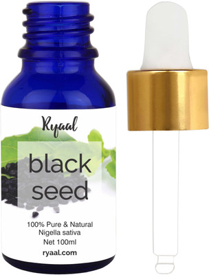 

Ryaal Black Seed Oil 100ml- 100% Genuine Cold Pressed Black Cumin Seed Oil Kalonji Oil(100 ml)