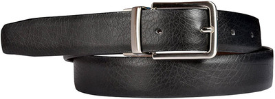 

Natali Traders Men Casual, Party, Formal, Evening Black Artificial Leather Reversible Belt