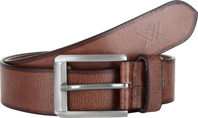 

Aditi Wasan Men Casual Brown Genuine Leather Belt, Brown6