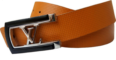 

Justclickfashion Men Casual, Party, Formal, Evening Tan Artificial Leather Belt