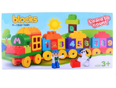 

Taaza Garam kids High Quality Imported Number Blocks Train Set for Kids multicolor gift toy(Multicolor)