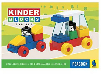 

Tingoking KB Car Set Block Construction(Multicolor)