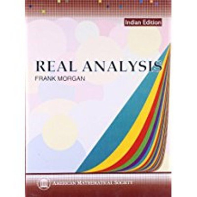 Real Analysis, 1/e PB(English, Paperback, Frank Morgan)
