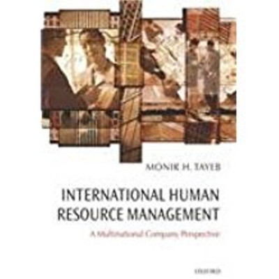 INTERNATIONAL HUMAN RESOURCE MANAGEMENT 01 Edition(English, Paperback, TAYEB)