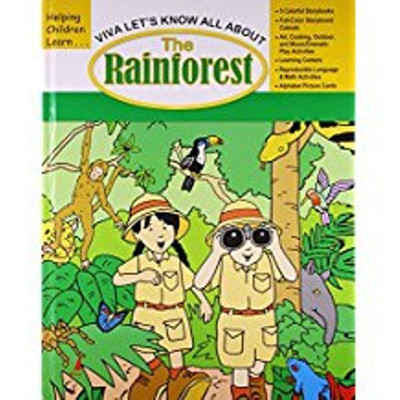 Viva Let's Know All About Rainforest(English, Hardcover, Allman Barbara)