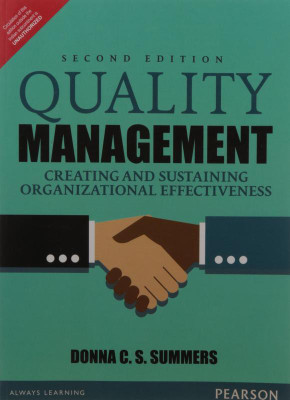 Quality Management 2nd  Edition(English, Paperback, Donna C. Summers)