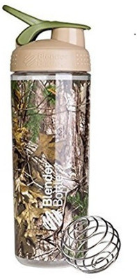

Blender Bottle 28 Oz Sportmixer Sleek Real Tree 828 ml Shaker(Pack of 1, Multicolor), Brown
