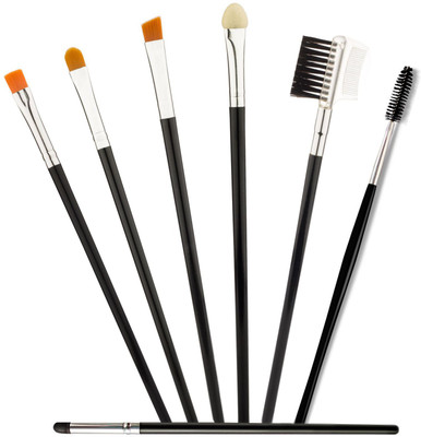 

Techdizi Combo Set of 7 Eye Makeup brushes All In One Eye Beauty Brushes Make You Look Flawless!(Pack of 7)