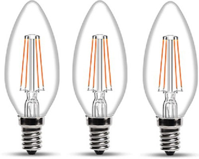 

Wipro 4 W Candle E14 LED Bulb(Yellow, Pack of 3)