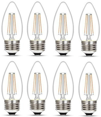 

Wipro 4 W Candle E27 LED Bulb(Yellow, Pack of 8)