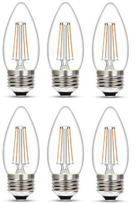 

Wipro 4 W Candle E27 LED Bulb(Yellow, Pack of 6)