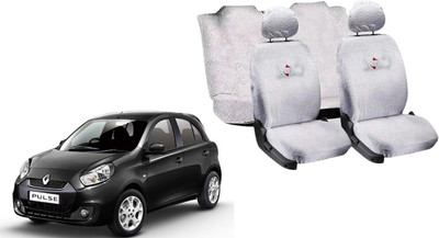 

affron Cotton Car Seat Cover For Renault Pulse(Without Back Seat Arm Rest, 5 Seater, 2 Back Seat Head Rests)