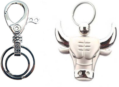 

MGP Fashion Car Bike Metal Couple Gift Locking with locking Key Chain ComboNo.228 Locking Key Chain(Multicolor)