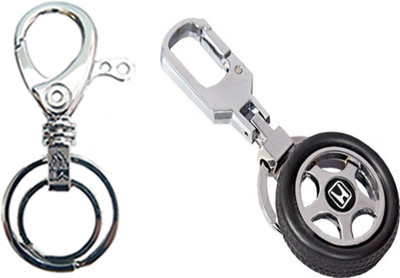 

MGP Fashion Car Bike Metal Couple Gift Locking with locking Key Chain ComboNo.204 Locking Key Chain(Multicolor)