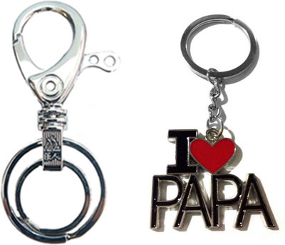 

MGP Fashion Car Bike Metal Couple Gift Locking with locking Key Chain ComboNo.205 Locking Key Chain(Multicolor)