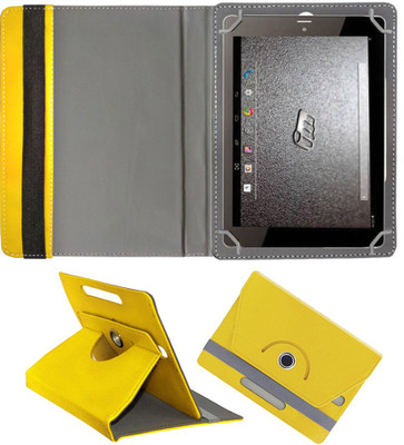 Fastway Book Cover for Micromax P650 Tab(Yellow, Cases with Holder)